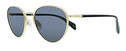 Sunglasses Rag and Bone Rnb 1019 /S 0J5G Gold/IR gray blue lens