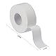 4 Rollen Sporttape Weiß, 2,5cm x 10m Tape Sport Fussball Tape Klebeband Fingertape Tapeband für Fußball Volleyball Alle Sportarten - Starke Haftung, Reißbar