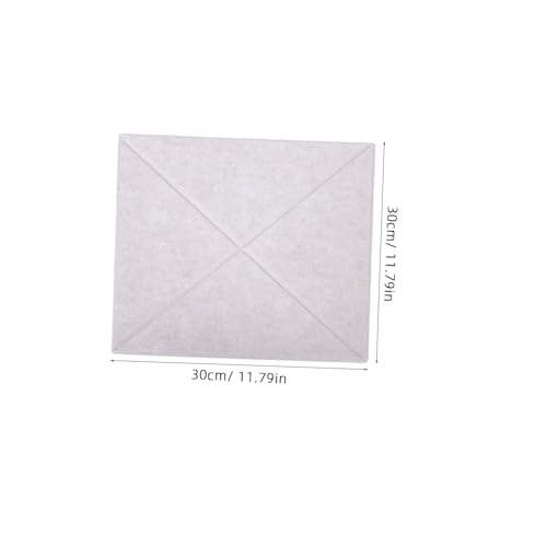 Vaguelly 6pcs Paneles Acústicos Auto-adhesivos de Pared en Fibra de Poliéster Aislante Acústico para Casa Oficina Estudio Fácil de Instalar Absorción de Sonido para Reducción de Ruido miniatura 2