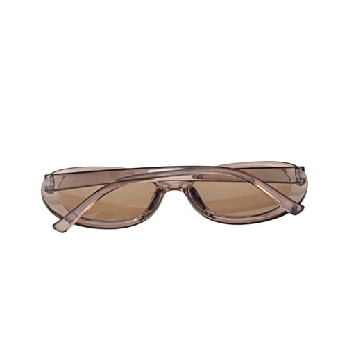 Image of Shiratori Women's Retro Oval Holiday Sunglasses Non-polarized UV400