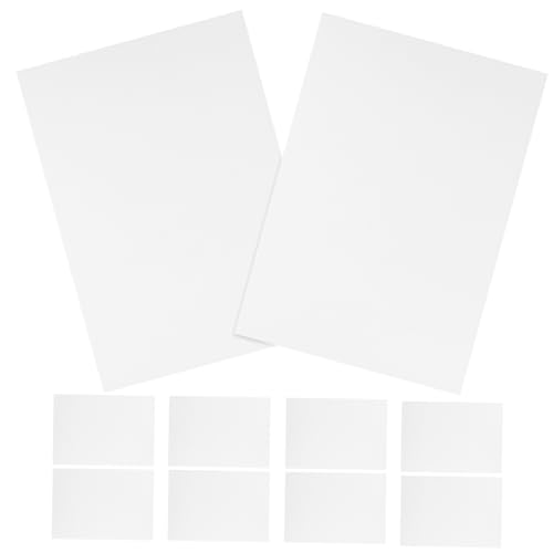 FONDOTIN 10枚 ブロー成形板 発泡ボード 美術 色付きの 印刷版 diyの泡 フォ