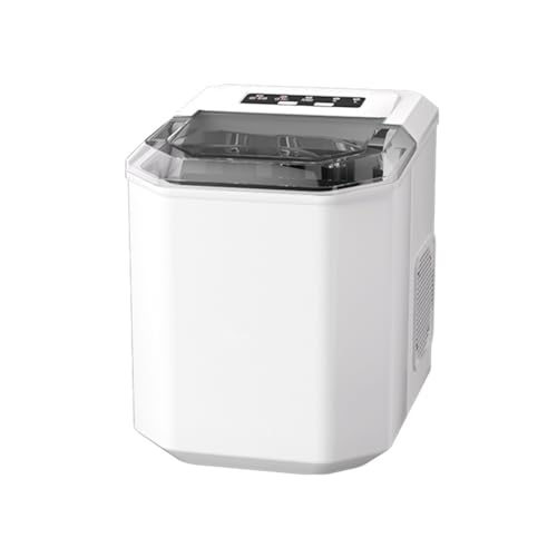 Máquina fabricadora de hielo nugget compacta blanca miniatura 1