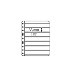  Pochettes plastiques VARIO, 7 compartiments, pellicule noire