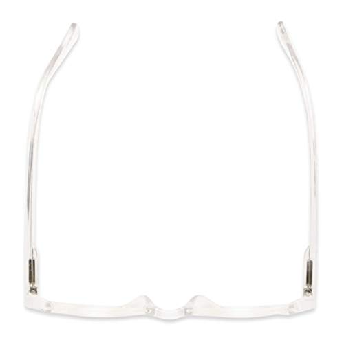 Image of The Shay Colorful Semi-Rimless Half Reader Reading Glasses, 2.00 Clear