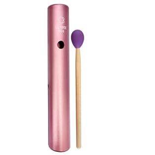 Soothing therapeutic sound & wah effect: Specialized sound hole plus aluminum alloy body produces calming sustained notes; cover opening with thumb and tap to create pleasant wah sound effects—ideal for mindfulness, meditation, relaxation, and stress...