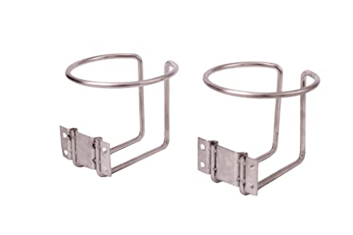 Par universal de acero inoxidable para bebidas, portavasos, portabotellas, latas para coche marino, barco, camión