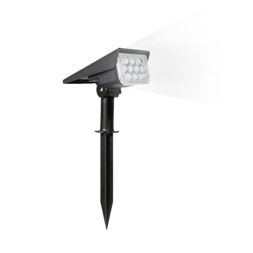 Projecteurs solaires à LED étanches IP65 pour applique murale extérieure et éclairage paysager