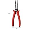 NEIKO 02038A 6-in-1 Wire Service Tool | 8-1/2 Length | Gripper, Crimper, Stripper, Cutter, Extractor, Electrician Pliers