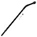Detroit Axle - Front 4pc Tie Rods Kit for 2007-2017 Jeep Wrangler 2018 Wrangler JK, 4 Tie Rod Ends 2008 2009 2010 2011 2012 2013 2014 2015 2016 Replacement