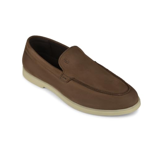 Image of Thomas Crick Men's Casual Summer Loafers - Premium Leather | Anti-Skid Sole | All-Day Comfort