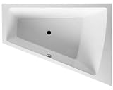 Duravit Paiova inbouw hoekbad met ligzijde en hoek rechts 180x140cm glans wit acryl