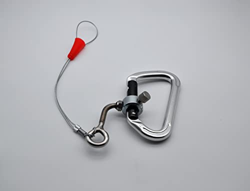 Hzutuzh Climbing Gear Recovery Device - It Provides Climbers A Safe Way To Bail Without Having To Leave Carabiner & Quickdraw On The Crux Of The Climb. (Wire Gates) #TOP1