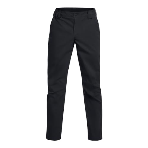 Under Armour Men's Enduro Elite Flat Front Pants, 001 Black, 30/32 - image 4