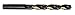 Precision Twist 332HDSET15 Jobber Drill, 0.0625-0.5000 x 32nds Cutting Diameter, 135 Degree Cutting Angle, Right Cutting Direction, Standard Point Black and Bronze Coating