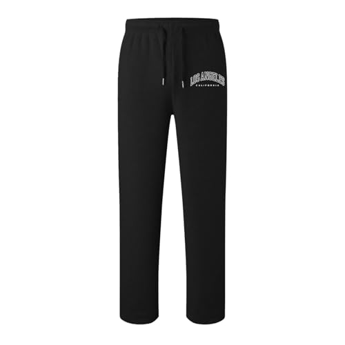 Pantalons de survêtement amples pour garçons filles jambe droite