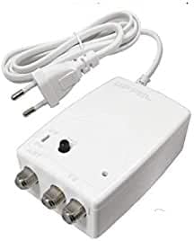 AMPLIFICATORE DI LINEA INTERNO CON PASSAGGIO +CC 20dB 1 OUT, MIGLIORA AMPLIFICATORE DI LINEA INTERNO CON PASSAGGIO +CC 20dB 1 OUT, MIGLIORA