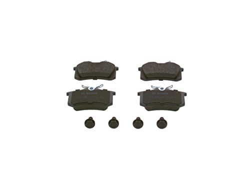 Bosch BP460 - Pastiglie Freni Auto, Asse Posteriore - Qualità Bosch - Riduzione Del Rumore E Della Polvere - Certificazione ECE-R90 - Senza Rame - 1 Confezione Da 4 Pastiglie - Con Accessori - 3