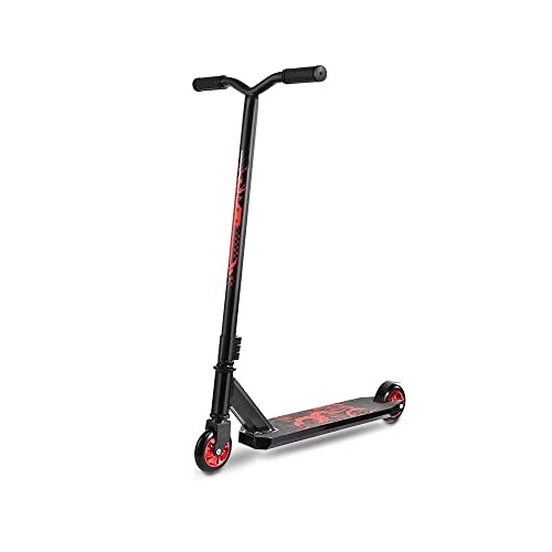 SZCQ Pro Scooters Stunt Scooter For Kids 8 Years and Up Adults Complete Trick Scooter for Intermediate,Beginner,Advanced and Professional Riders Teens Pro Scooter for Freestyle Tricks BMX Stunts Red by SZCQ - Image 2