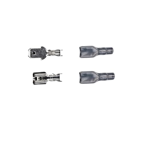Bornes à sertir à pelle isolées pour sécuriser et sceller vos connecteurs de fils 4.8mm