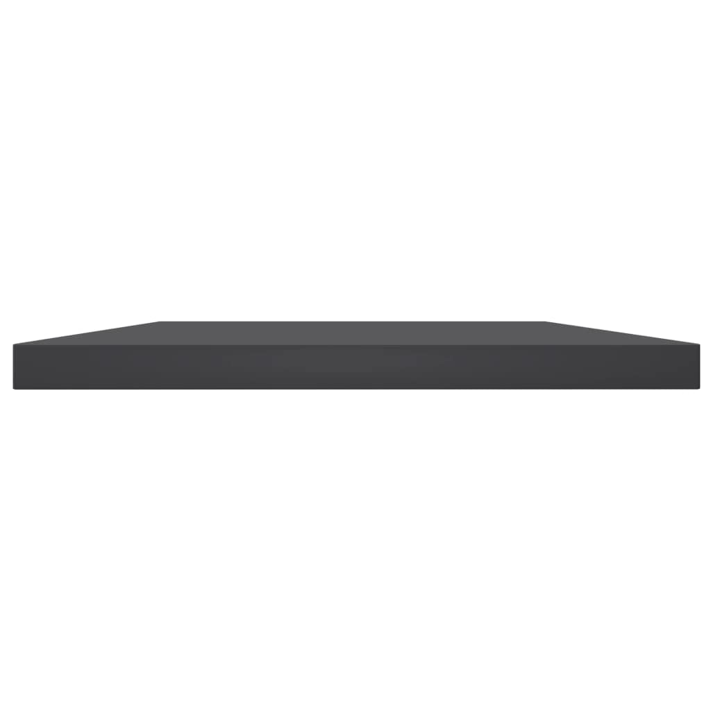 Bücherregal Bretter 8 Stk. Grau 60 x 40 x 1,5 cm Holzwerkstoff für Regal system, Wand, Stand, Bücher, Aufbewahrung, modular und erweiterbar für Ordnung und Stauraum