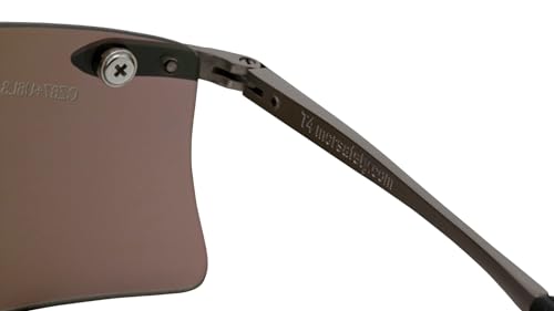Image of Crews T411G Rubicon Safety Glasses Emerald Mirror, 1 Pair