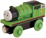 Percy Compatible with Thomas & Friends Wooden Railway by Learning Curve - Percy - LC99006