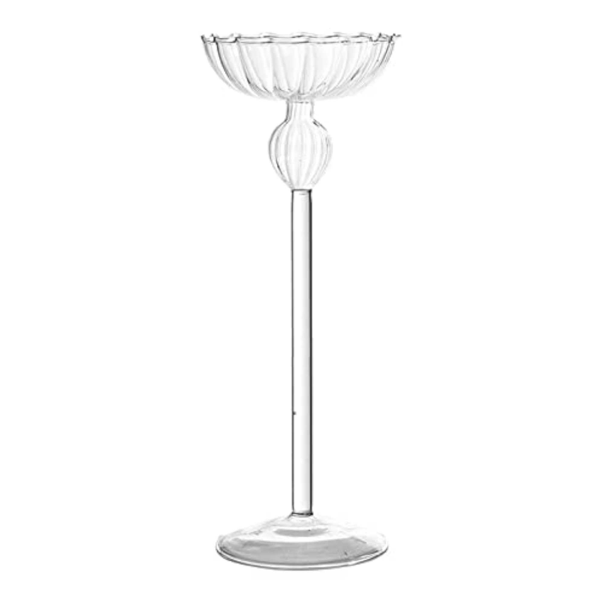 Tealight Candle Holders Glass Candlestick Holders
