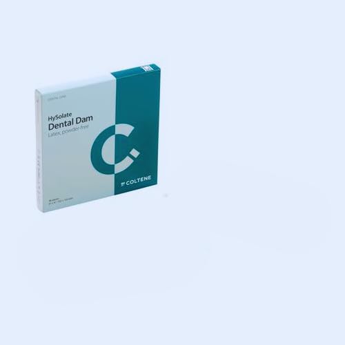 Coltene Whaledent 60034428 HySolate Latex Dental Dam Light Medium 152 X 152 36/Pk H00534