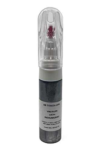 TOUCH UP PAINT FOR VW/AUD LR7H INDIUM GREY TOUCH UP PAINT PEN/BRUSH