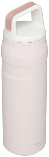 Image of Stanley IceFlow Cap and Carry Water Bottle | Wide Mouth Twist Lid | Lightweight & Leakproof for Travel & Sports | Insulated Stainless Steel | BPA-Free