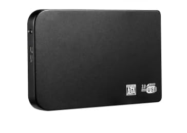 Generic - Disque Dur Externe 4To | Stockage Portable 2.5" - Noir