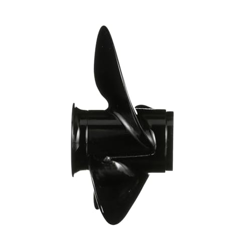 Image of Quicksilver Black Diamond 3-Blade Aluminum Propeller for Mercury and MerCruiser Engines