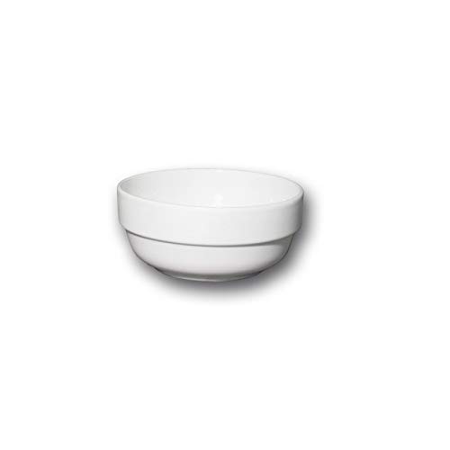 YODECO Coupelle porcelaine blanche - D 12 cm - Roma