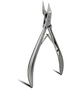 JIM PRO Straight Tip Nail Cutter 5" - Heavy Duty Toenail Clipper - Stainless Steel - Professional...