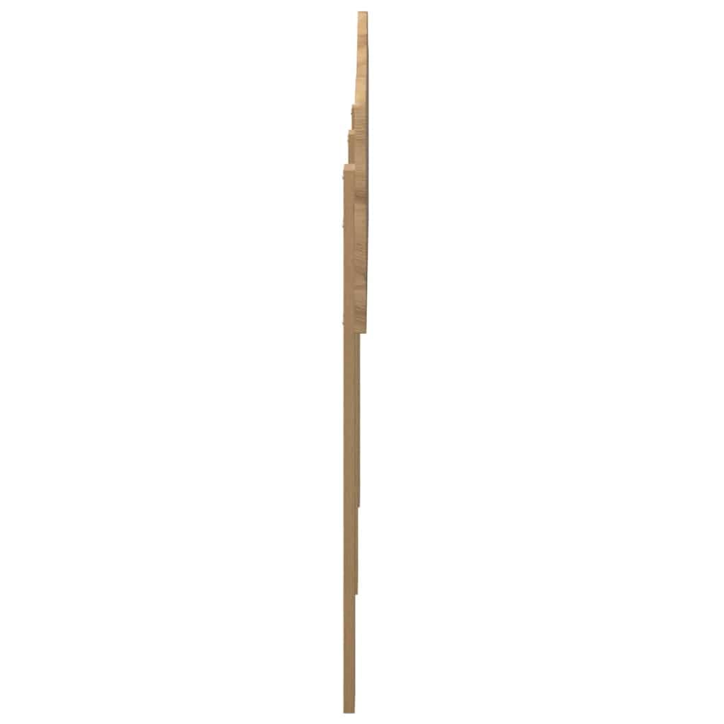 Cabecero de madera de roble Artisan, 150 cm, cabecero de cama, cabecero de cama y respaldo para cama, dormitorio -E