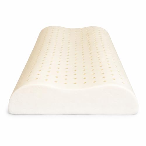 Almohada Látex Orgánico Contorno Tamaño Travel miniatura 5