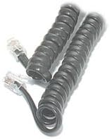 Recoton T42BLACK Handset Cord, Black (12 feet)