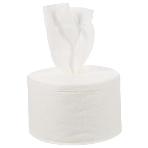 SHERCHPRY 1 Roll Soft Disposable Facial Towel Thickened Center Feed Facial Tissue for Gentle Makeup Removal and Skin Cleansing for Daily Use and