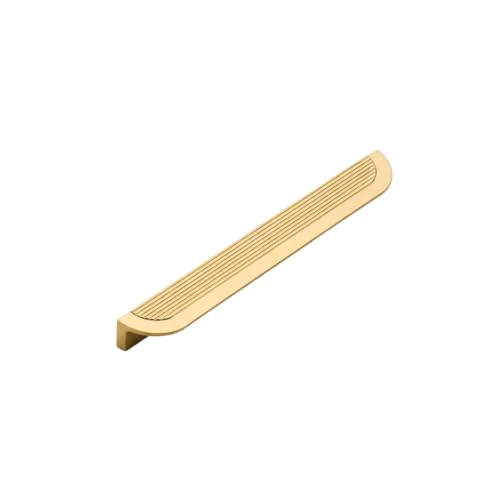 Image of VEZEL Aluminium Cabin Handle /Wardrobe Handle - Modern Cabinet Pull for Wardrobe, Drawer & Cabinets Furniture (PVD Gold) -160mm - Pack of 1-| 3 Years Warranty |