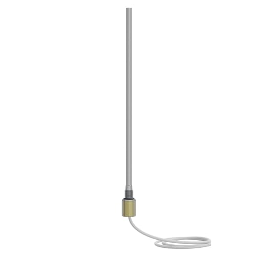 NRG 150W Electric Heating Element Kit for Bathroom Towel Rail Radiator,with Cover Only Brushed Brass