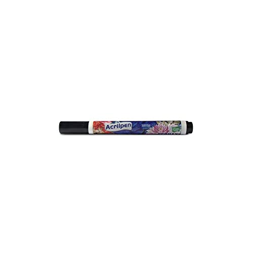 Caneta p/ Tecido Preto Acrilpen – Acrilex