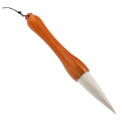 DIYEAH Sheep Hair Calligraphy Brush Large Drawing Pen Chinese Ink Brush for Traditional Chinese Calligraphy