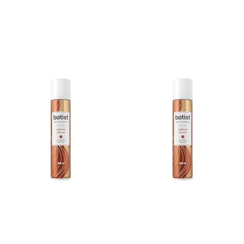 Shampoo Secco Colore Castano Chiaro 200 ml (Confezione da 2)