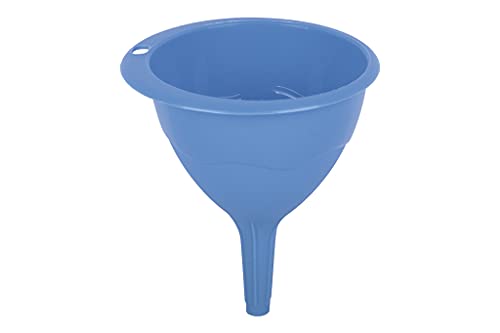 Cofan Embudo De Plástico Udai | Disponible En Color Azul Con Certificado Alimentario | Medidas De Diámetro 13 Cm
