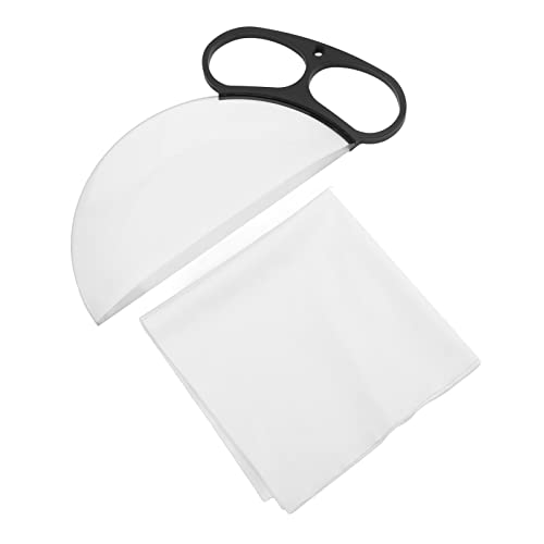 Dauerhaft Camera Effect Filter, Optical Glass Half Moon Shape Split Diopter Effects Filter Easy Grip For Close Up Photography Camera #TOP4