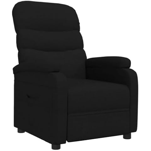 Fauteuil Inclinable vidaXL Noir Cover