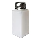 Auniwaig 250ml Push Down Pump Dispenser Bottle Press Nail Polish Remover Empty Bottle Container For Acetone, Nail Polish Makeup Remover