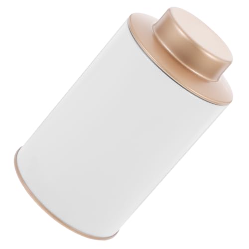 Gatuida Barattolo Ermetico in Metallo Contenitore Per Tè in Barattolo in Lamiera Stagnata Per Conservare Chicchi Di Caffè Noci Cereali e Frutta Secca