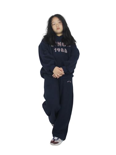 Girls 2 Piece Letter Hooded Shaker Fleece Sweatsuit Set Sweatshirt and Sweatpants Clothing Sets Tracksuits3
