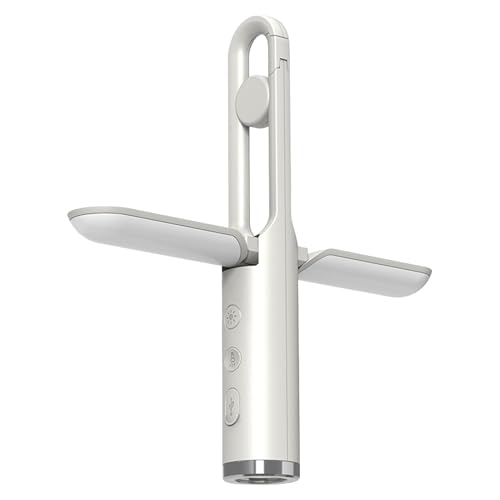 Samuliy Linterna recargable, linterna plegable multifuncional para camping, luces de camping alimentadas por pilas con 2 paneles plegables, 3 modos de luz, lámpara impermeable para tienda de campaña